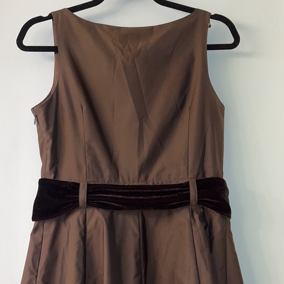 Banana Republic Chocolate Brown Dress with Sash - Picture 12 of 13